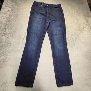 Gap Jeans Womens 28 Blue Skinny High Rise Slim Stretch Dark Wash 5-Pocket